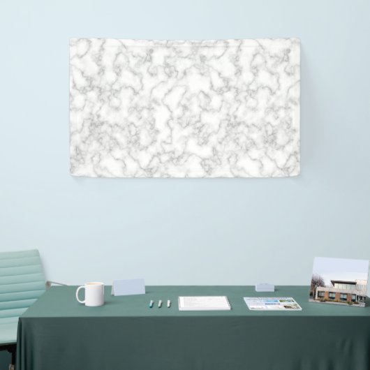 Marmormuster Grau-weißer Marmorstein Hintergrund Banner (Messeveranstaltung)