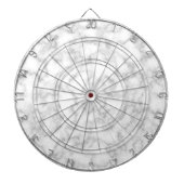 Marmormuster Grauer weißer Marmorstein Hintergrund Dartscheibe (vorne)