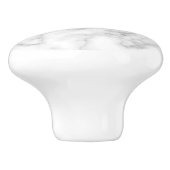 Marmormuster Grauer weißer Marmorstein Hintergrund Keramikknauf (Seitenansicht)