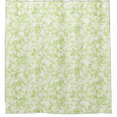 Marmormuster (grün) duschvorhang (Vorderseite)