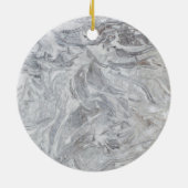 Marmormuster Keramik Ornament (Hinten)