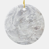 Marmormuster Keramik Ornament (Hinten)