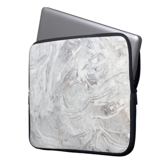 Marmormuster Laptopschutzhülle (Vorderseite Links)
