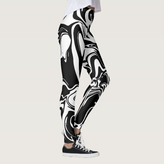 Marmormuster Leggings (Rechts)