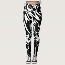 Marmormuster Leggings