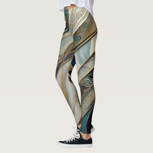 Marmormuster Leggings (Links)