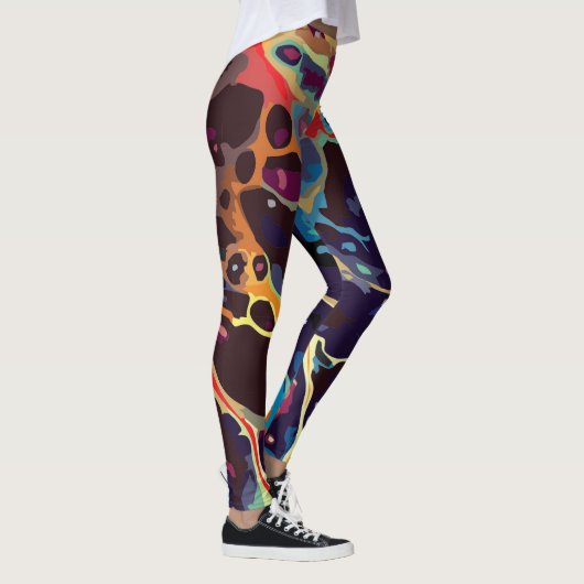 Marmormuster Leggings (Rechts)