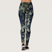 Marmormuster-Leggings Leggings (Rückseite)