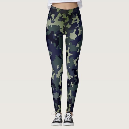 Marmormuster-Leggings Leggings (Vorderseite)