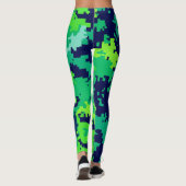Marmormuster-Leggings Leggings (Rückseite)
