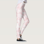 Marmormuster rosa leggings (Rechts)