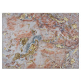 Marmormuster Schneidebrett (Vorderseite)