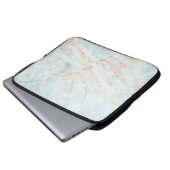 Marmormuster Textur natürlichen Hintergrund. Inter Laptopschutzhülle (Vorne Knopf)