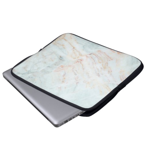 Marmormuster Textur natürlichen Hintergrund. Inter Laptopschutzhülle (Vorne Knopf)