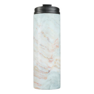 Marmormuster Textur natürlichen Hintergrund. Inter Thermosbecher