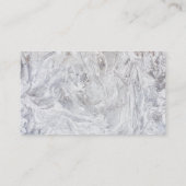 Marmormuster Visitenkarte (Rückseite)