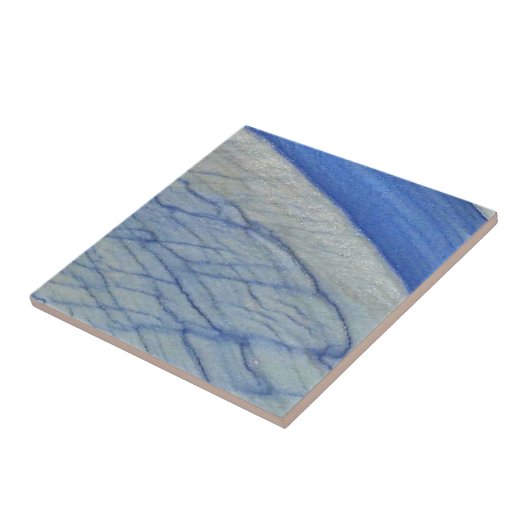 Marmormuster von Azul Macaubas 5 Fliese (Seite)