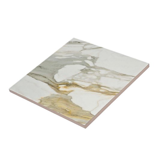 Marmormuster von Calacatta 7 Fliese (Seite)