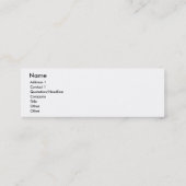 Marmorn heißestes GRILLEN-Feuer der Welt und Mini Visitenkarte (Rückseite)