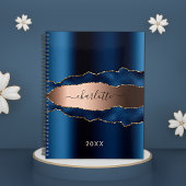 Marmorname 2025: Navy Blue Rose Planer