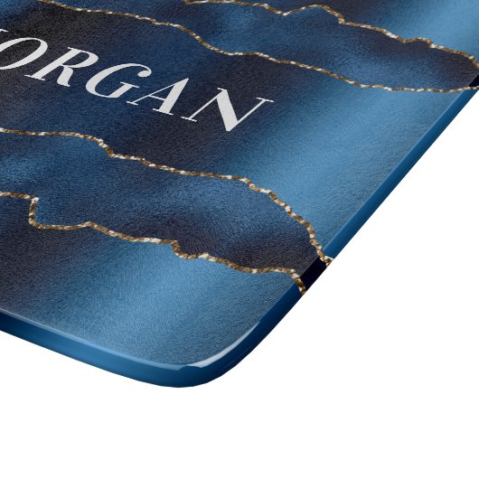 Marmorname der Marine Schneidebrett (Ecke)