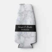 Marmorname und -datum flaschenkühler (Vorderseite)