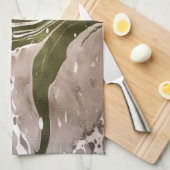 Marmornarzisse Geschirrtuch (Viertel Falte)