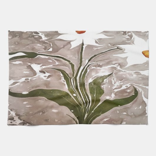 Marmornarzisse Geschirrtuch (Horizontal)
