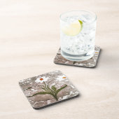 Marmornarzisse Getränkeuntersetzer (Rechte Seite)