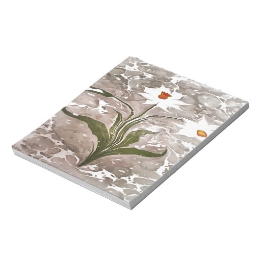 Marmornarzisse Notizblock (Rotiert)