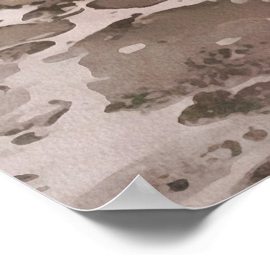 Marmornarzisse Poster (Ecke)