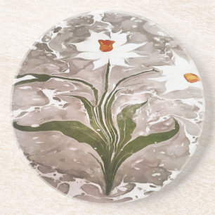 Marmornarzisse Sandstein Untersetzer