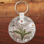 Marmornarzisse Schlüsselanhänger (Vorderseite)