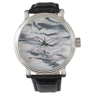 Marmornde v-Ernte Armbanduhr