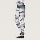 Marmornde v-Ernte Leggings (Links)