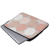 Marmorneopren Laptop-Sieb, 30 cm Laptopschutzhülle (Vorne Knopf)