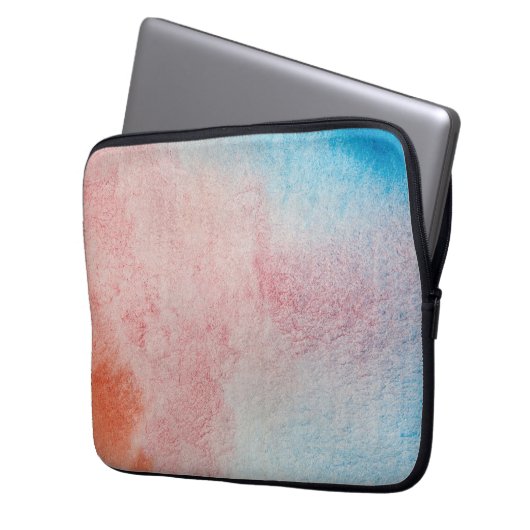 Marmorneopren Laptop-Sieb, 30 cm Laptopschutzhülle (Vorderseite Links)