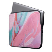 Marmorneopren Laptop-Sieb, 30 cm Laptopschutzhülle (Vorderseite Links)