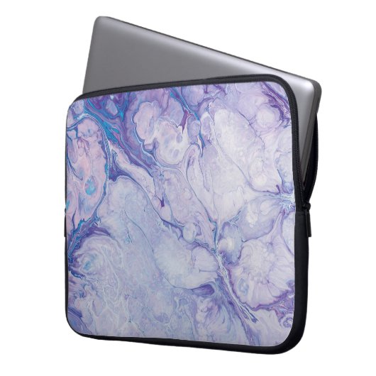 Marmorneopren Laptop-Sieb, 30 cm Laptopschutzhülle (Vorderseite Links)