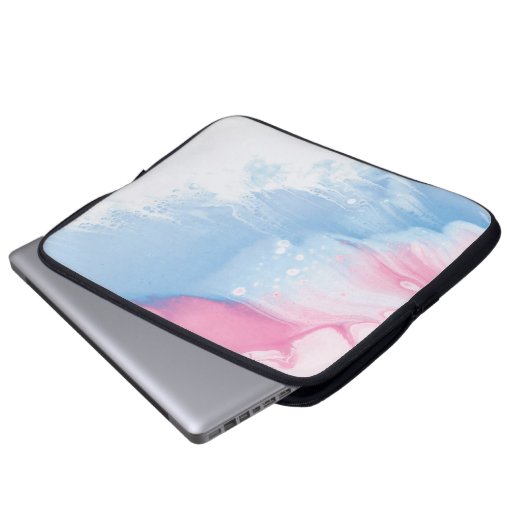 Marmorneopren Laptop-Sieb, 30 cm Laptopschutzhülle (Vorne Knopf)