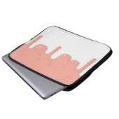 Marmorneopren Laptop-Sieb, 30 cm Laptopschutzhülle (Vorne Knopf)