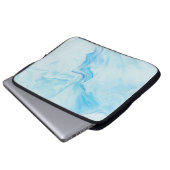 Marmorneopren Laptop-Sieb, 30 cm Laptopschutzhülle (Vorne Knopf)