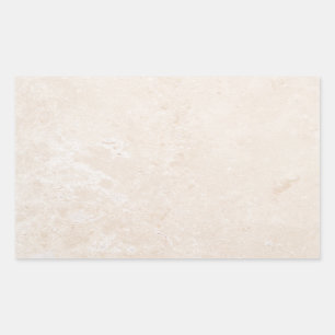Marmorneutraler Rechteckiger Aufkleber