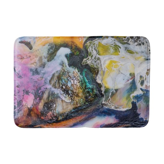 Marmorombre Badematte (Vorderseite)