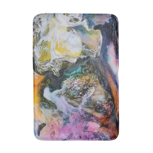 Marmorombre Badematte (Vorderseite Vertikal)