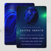 Marmoroster Niedliche Eier Einladung (Vorne/Hinten)