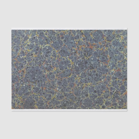 Marmorpapier blau seidenpapier (Vorderseite)