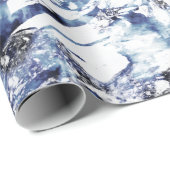 Marmorpapier Geschenkpapier (Rolleneckpunkt)