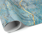 Marmorpapier Geschenkpapier (Rolleneckpunkt)