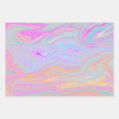 Marmorpapier Geschenkpapier Set (Vorderseite)